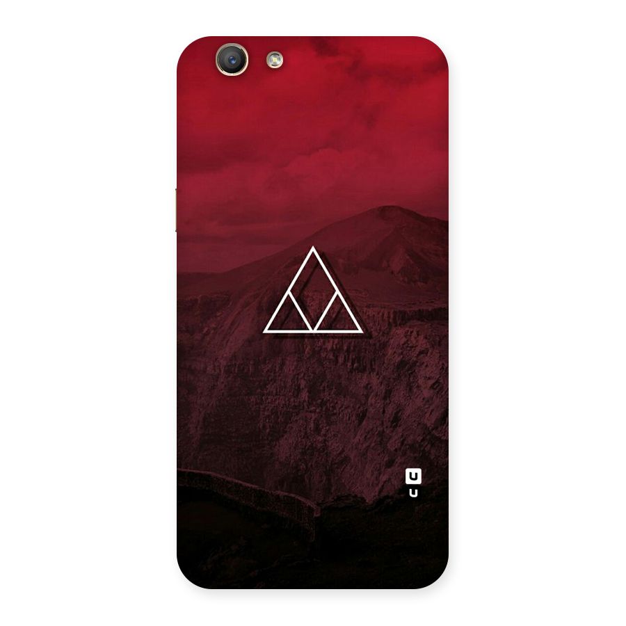 Red Hills Back Case for Oppo F1s