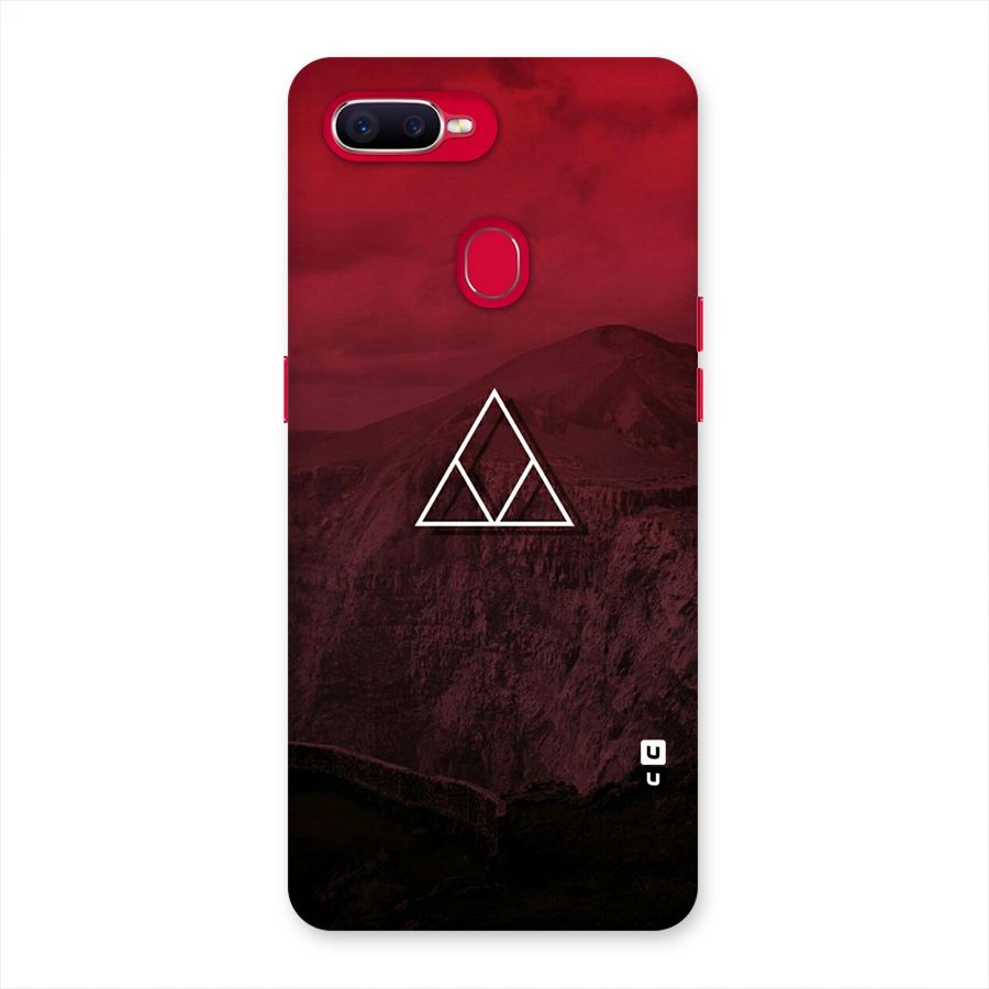Red Hills Back Case for Oppo F9 Pro