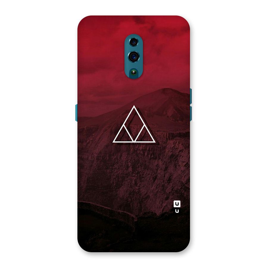 Red Hills Back Case for Oppo Reno
