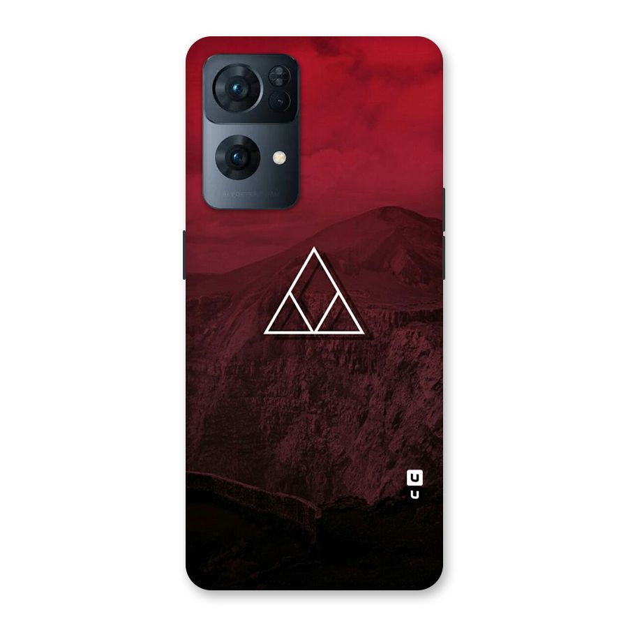 Red Hills Back Case for Oppo Reno7 Pro 5G