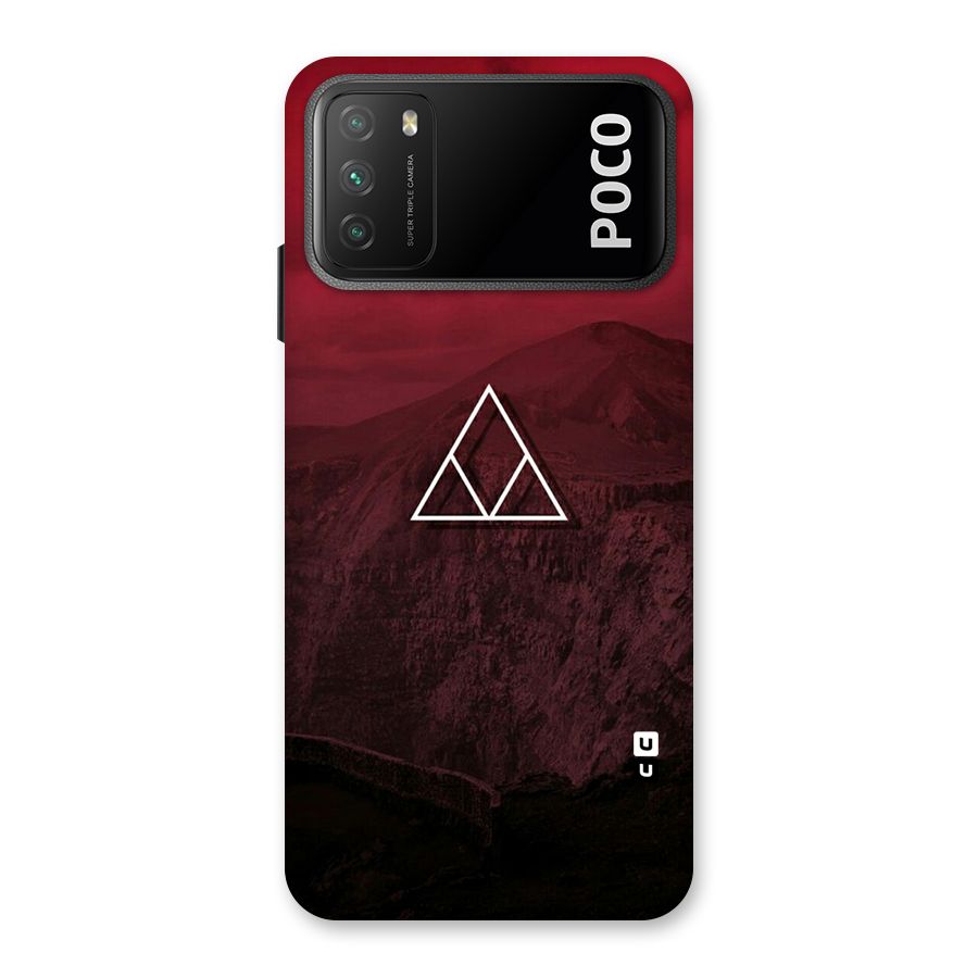 Red Hills Back Case for Poco M3