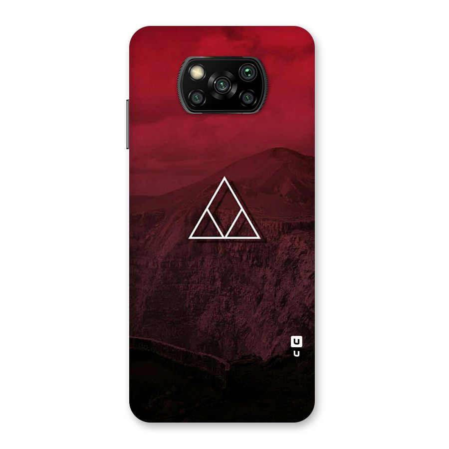 Red Hills Back Case for Poco X3