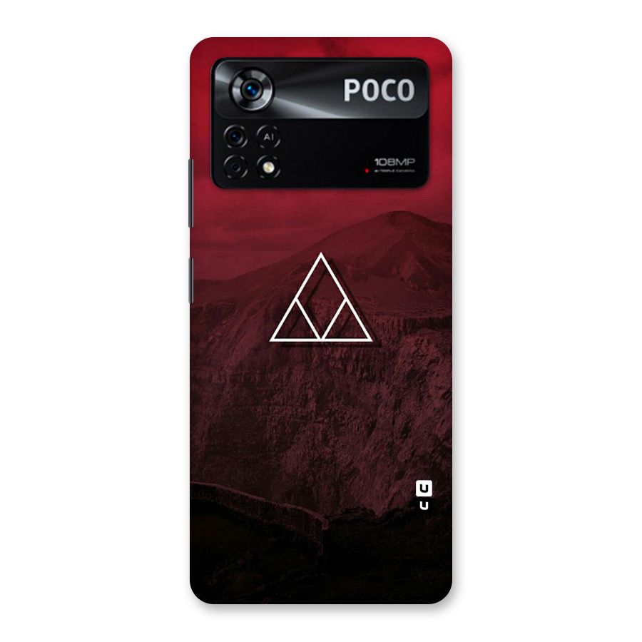 Red Hills Back Case for Poco X4 Pro 5G