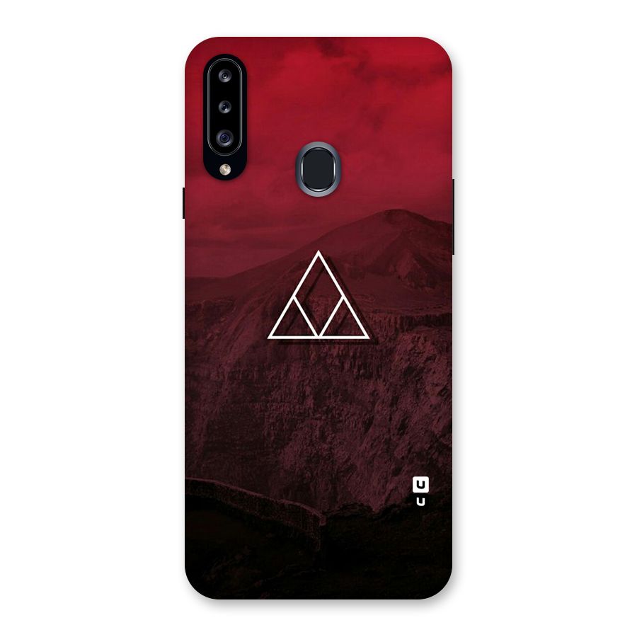 Red Hills Back Case for Samsung Galaxy A20s