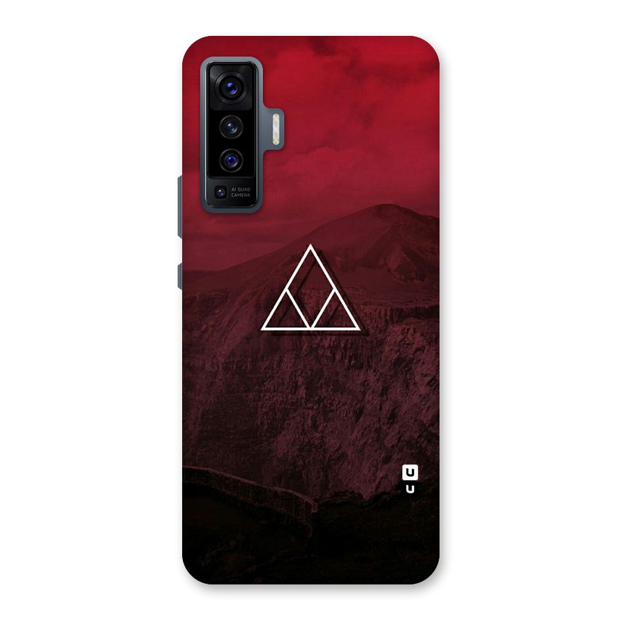 Red Hills Back Case for Vivo X50
