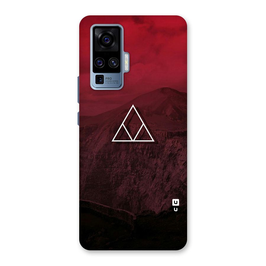 Red Hills Back Case for Vivo X50 Pro