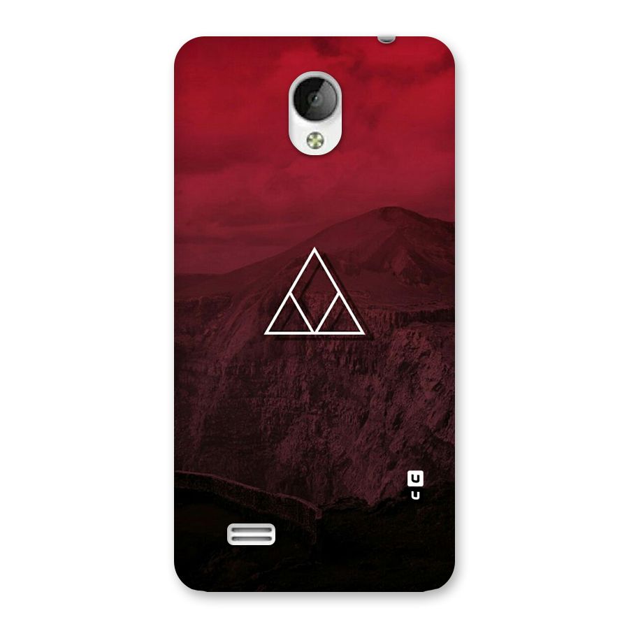 Red Hills Back Case for Vivo Y21