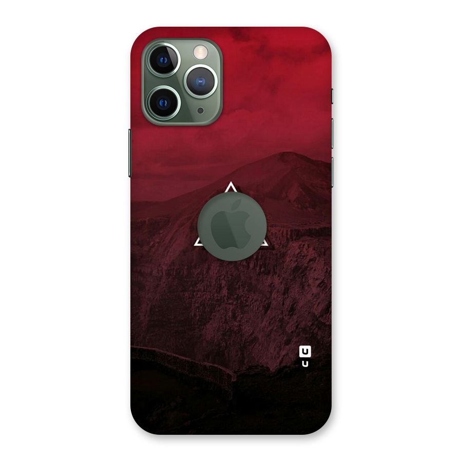 Red Hills Back Case for iPhone 11 Pro Logo  Cut