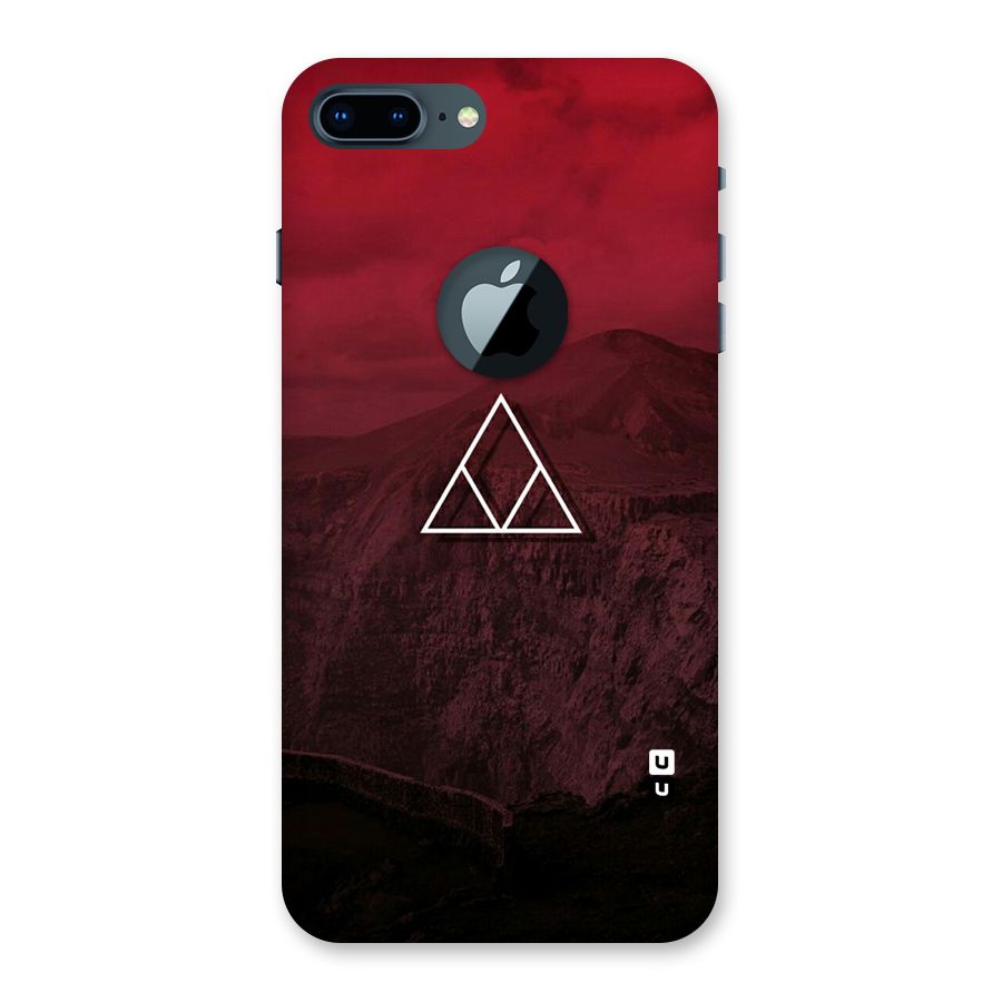 Red Hills Back Case for iPhone 7 Plus Logo Cut