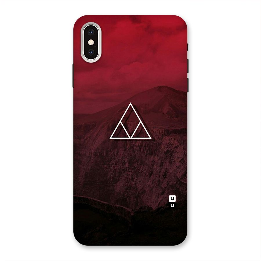 Red Hills Back Case for iPhone XS Max