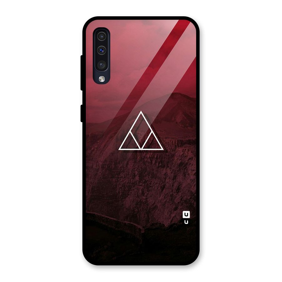 Red Hills Glass Back Case for Galaxy A30s