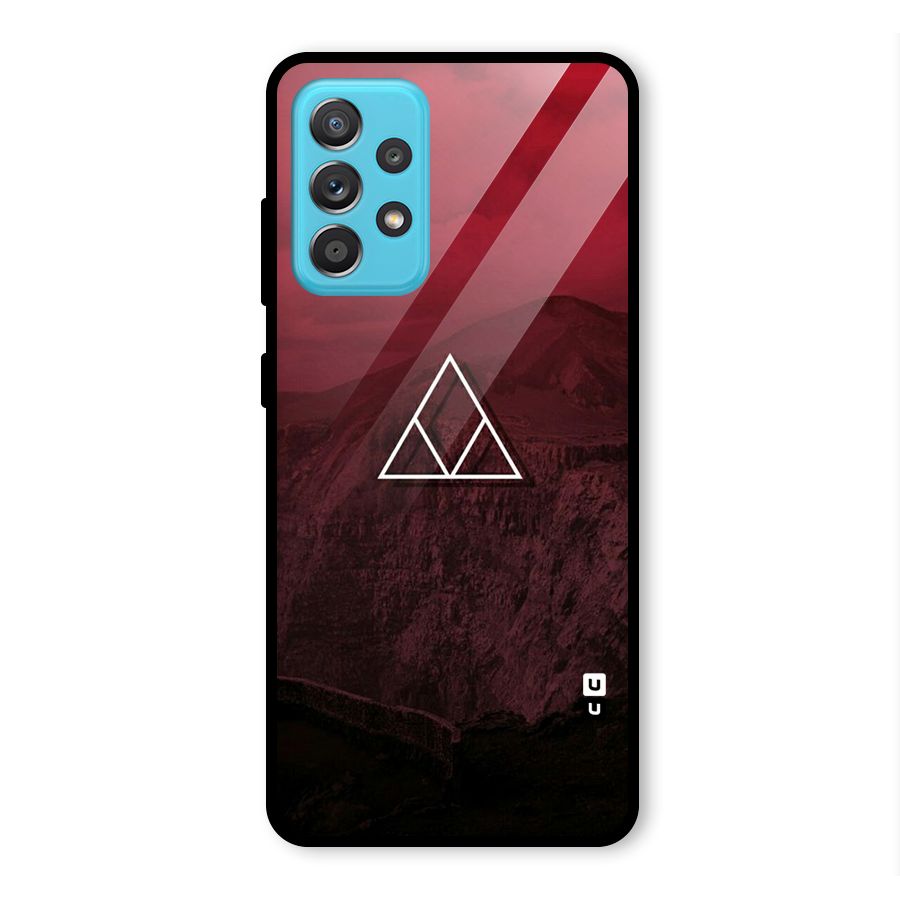 Red Hills Glass Back Case for Galaxy A52