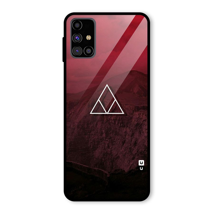Red Hills Glass Back Case for Galaxy M31s