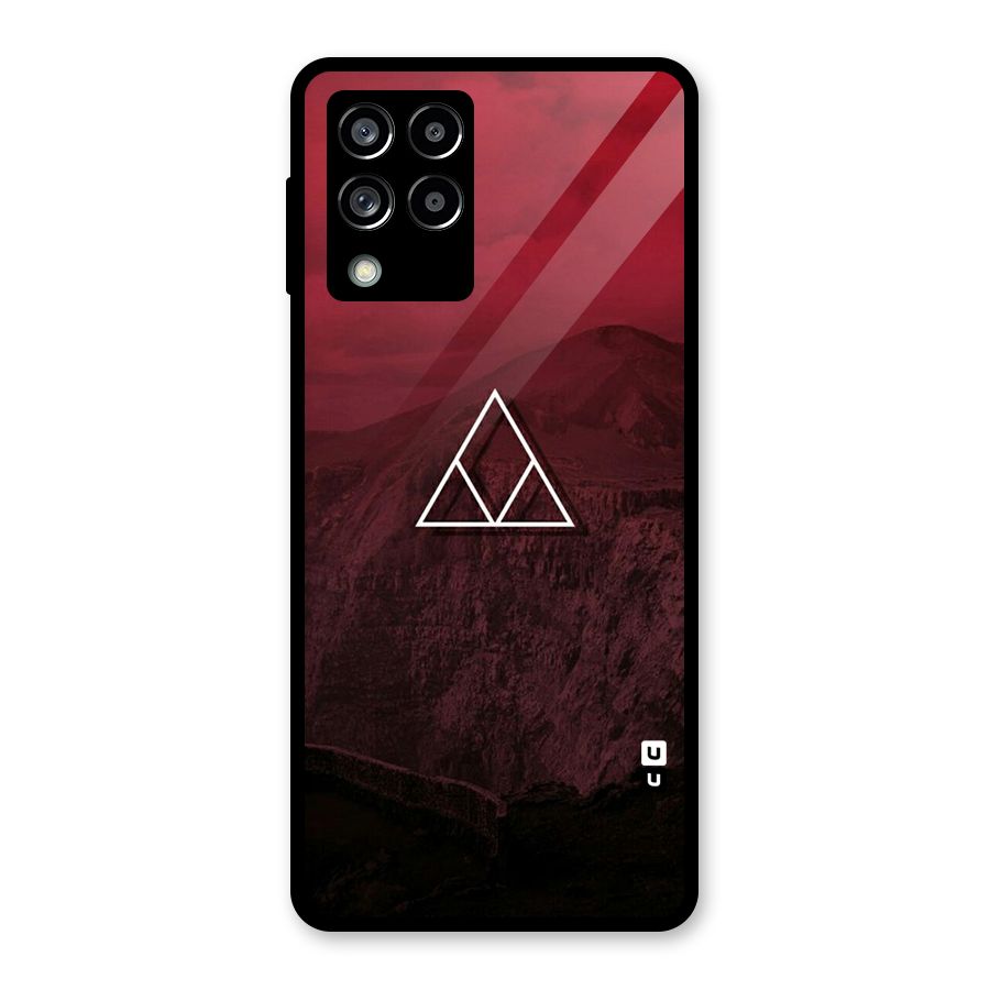 Red Hills Glass Back Case for Galaxy M53 5G