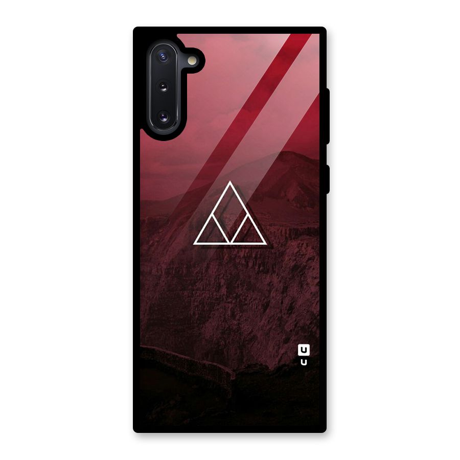 Red Hills Glass Back Case for Galaxy Note 10