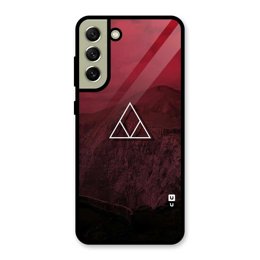Red Hills Glass Back Case for Galaxy S21 FE 5G