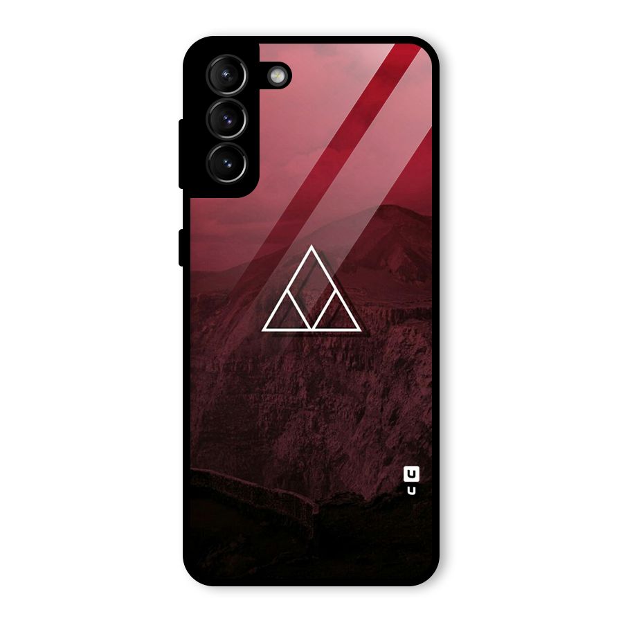 Red Hills Glass Back Case for Galaxy S21 Plus
