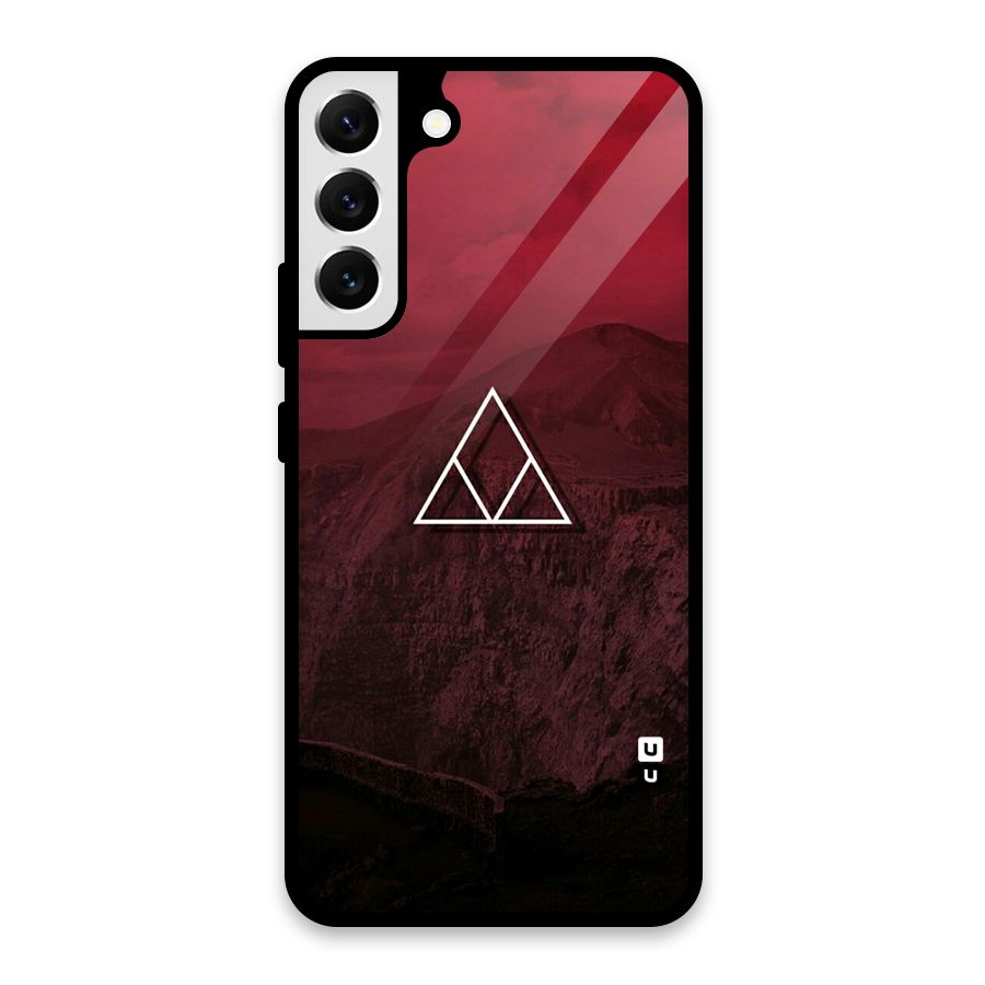 Red Hills Glass Back Case for Galaxy S22 Plus 5G
