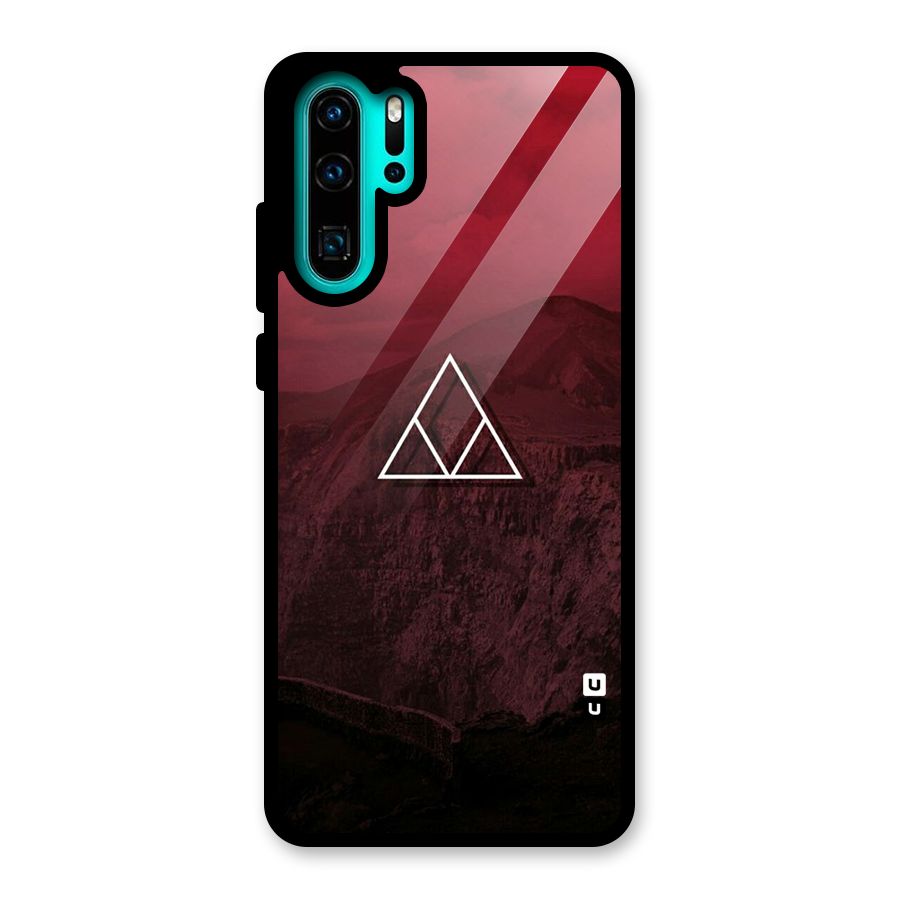 Red Hills Glass Back Case for Huawei P30 Pro