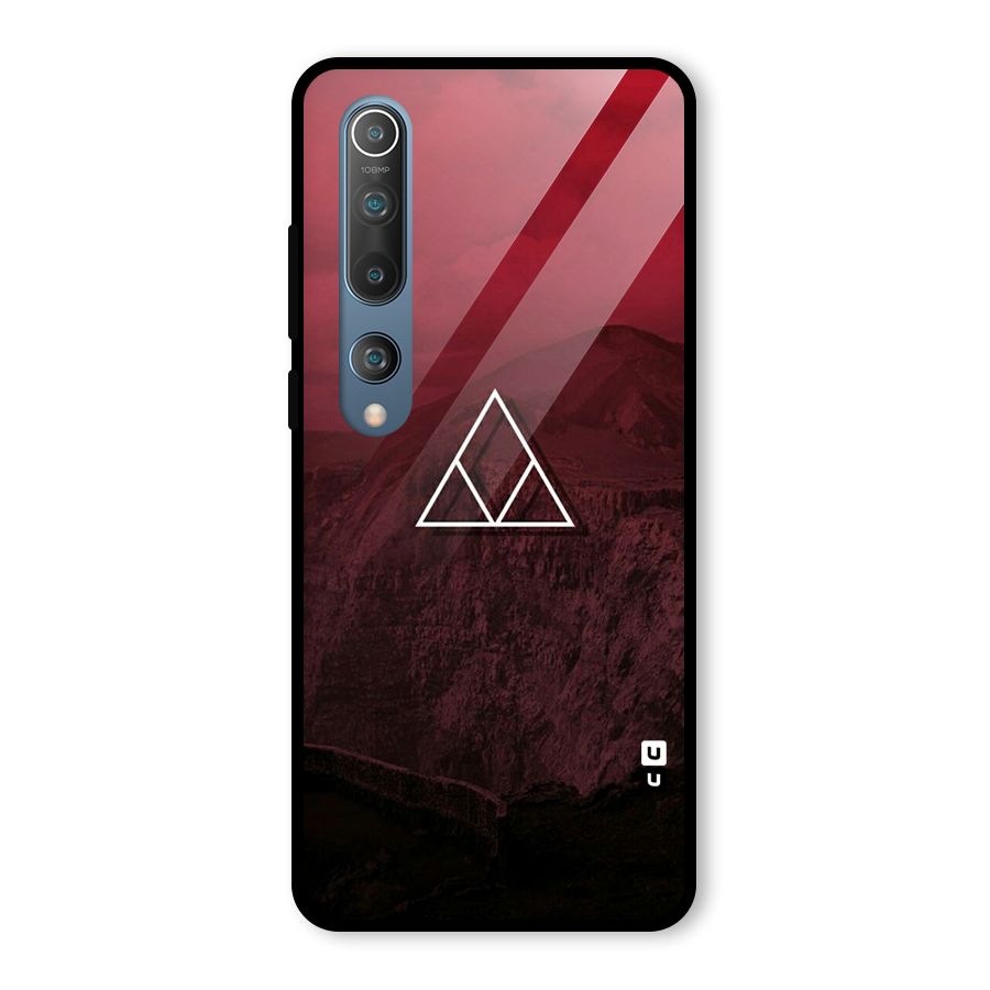 Red Hills Glass Back Case for Mi 10