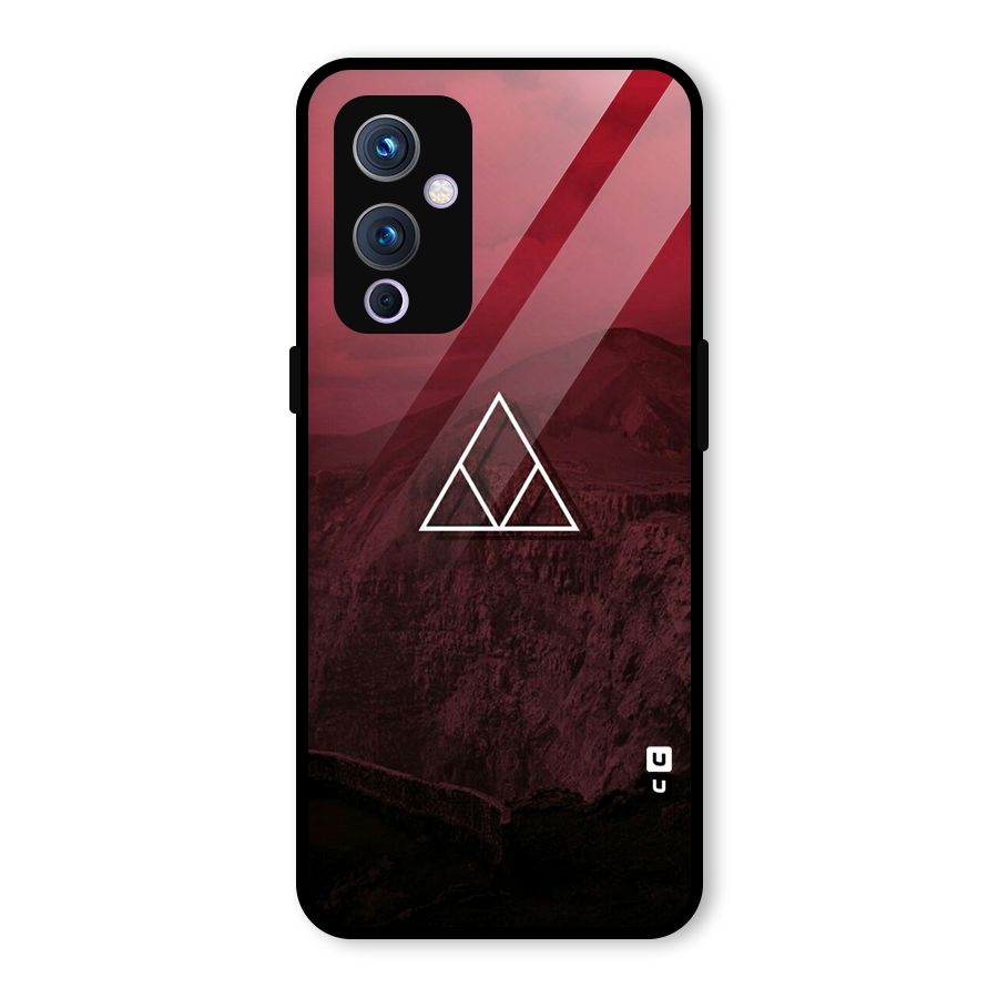Red Hills Glass Back Case for OnePlus 9