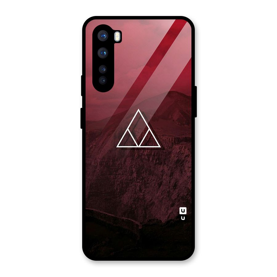 Red Hills Glass Back Case for OnePlus Nord