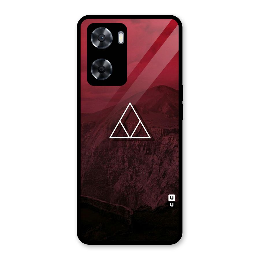 Red Hills Glass Back Case for Oppo A57 2022