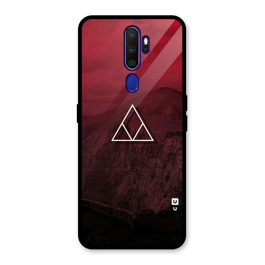 Red Hills Glass Back Case for Oppo A9 (2020)