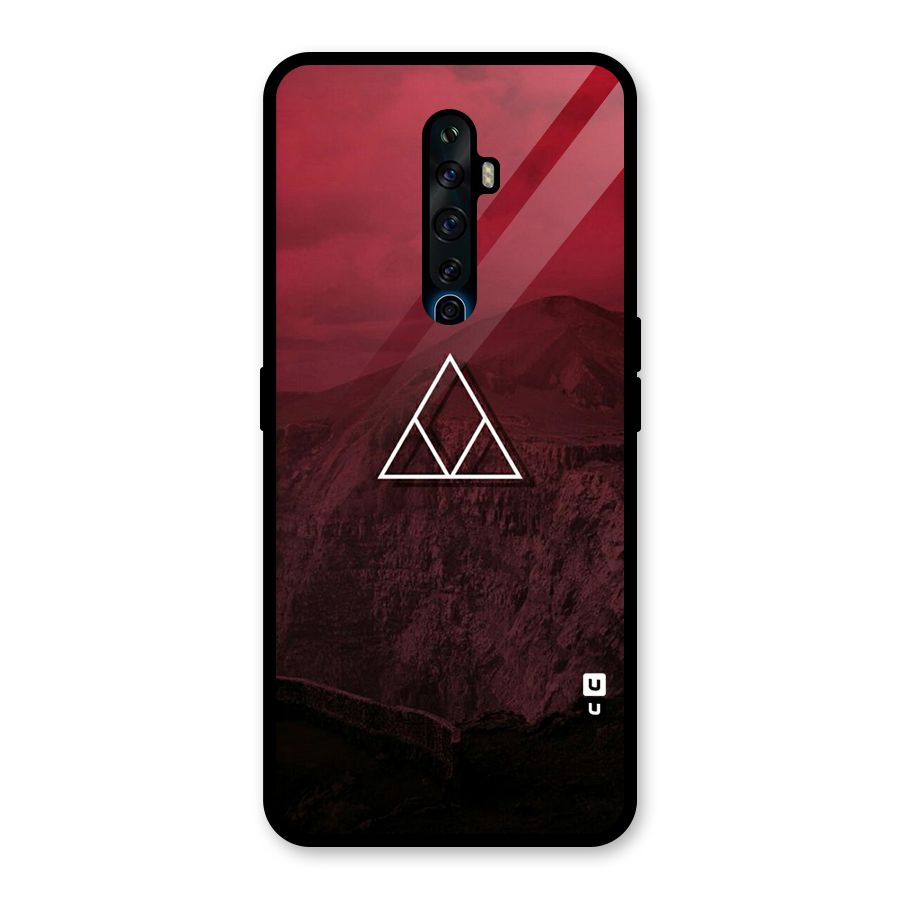 Red Hills Glass Back Case for Oppo Reno2 Z