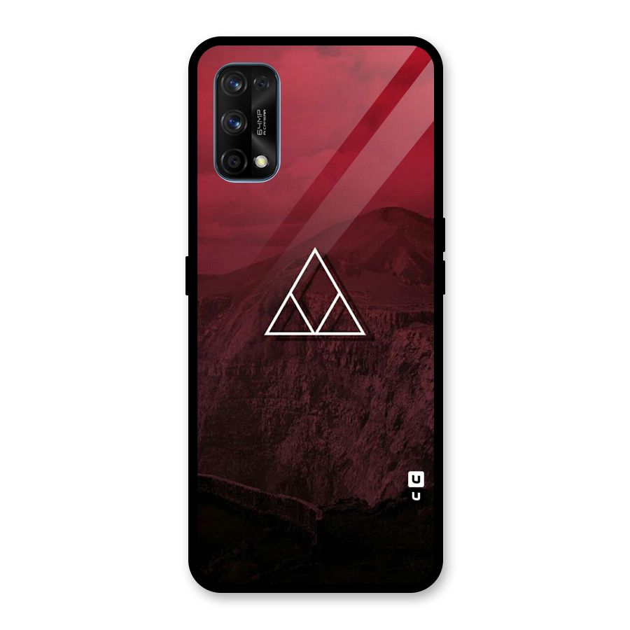 Red Hills Glass Back Case for Realme 7 Pro