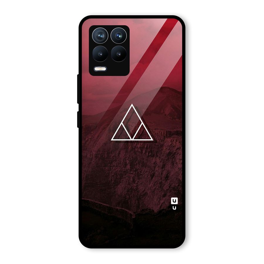 Red Hills Glass Back Case for Realme 8 Pro