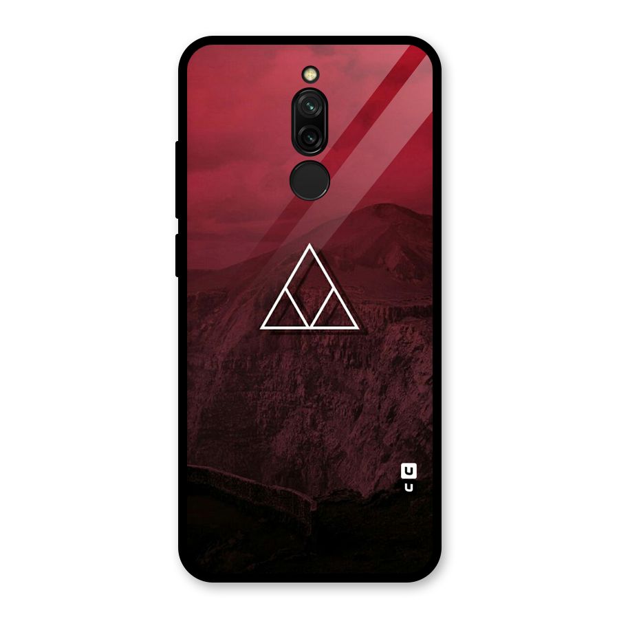 Red Hills Glass Back Case for Redmi 8