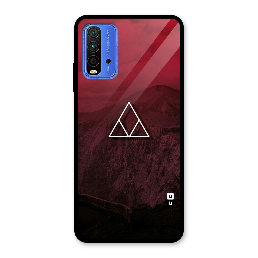 Red Hills Glass Back Case for Redmi 9 Power