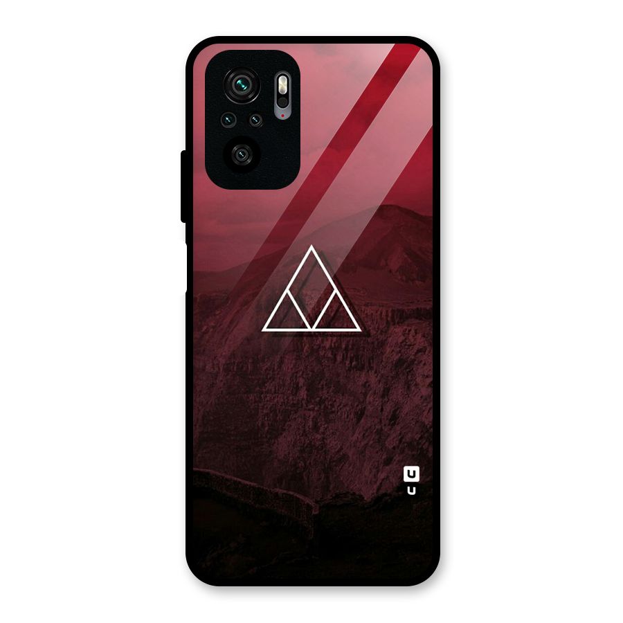 Red Hills Glass Back Case for Redmi Note 10S