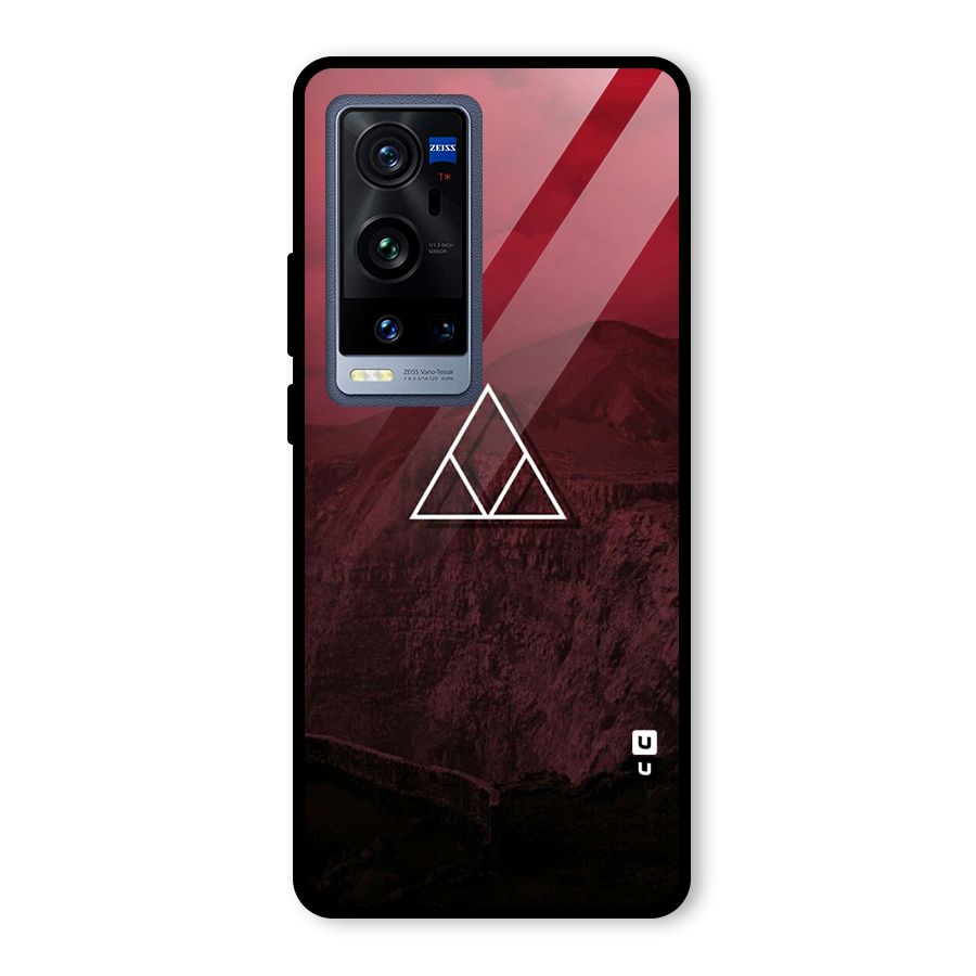 Red Hills Glass Back Case for Vivo X60 Pro Plus