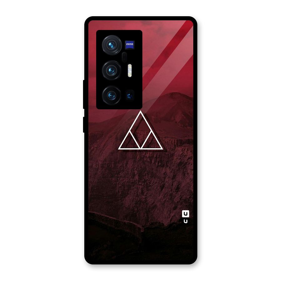 Red Hills Glass Back Case for Vivo X70 Pro Plus