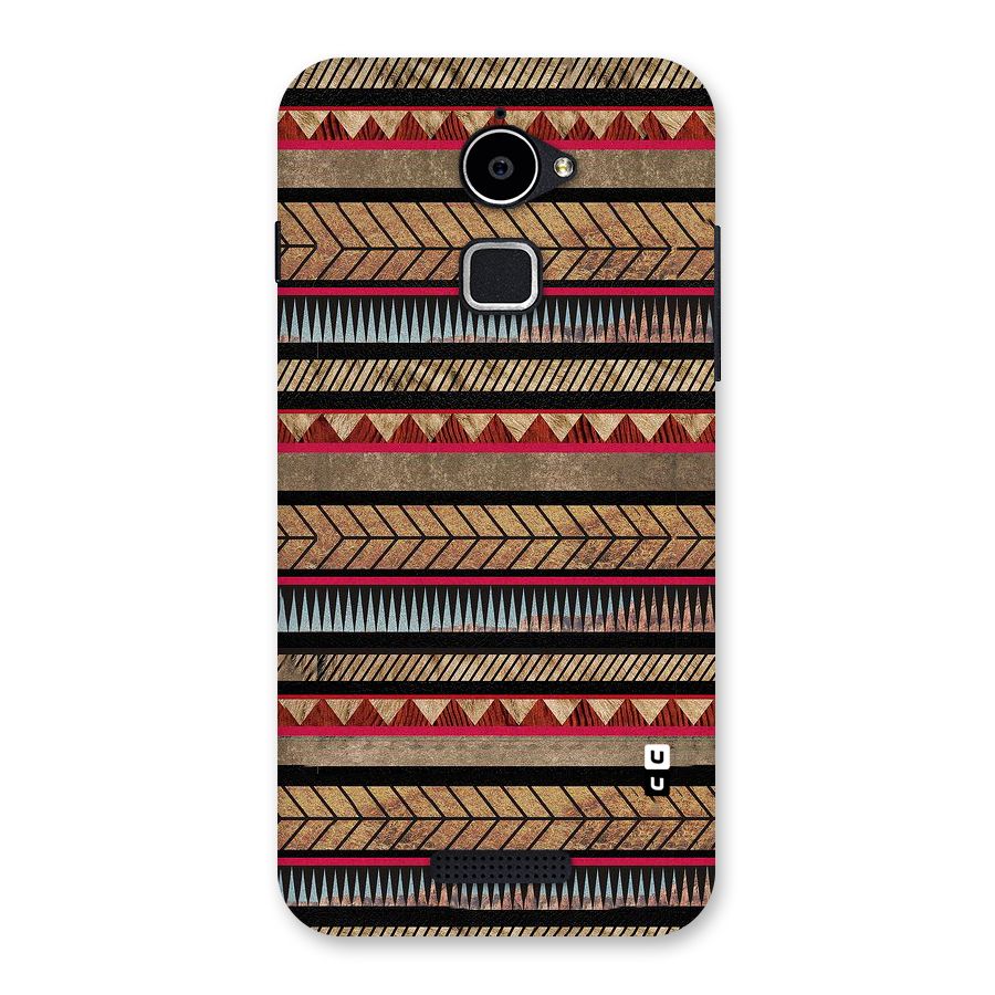 Red Indie Pattern Back Case for Coolpad Note 3 Lite