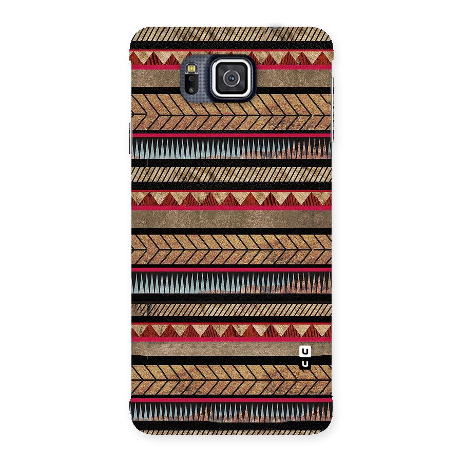 Red Indie Pattern Back Case for Galaxy Alpha