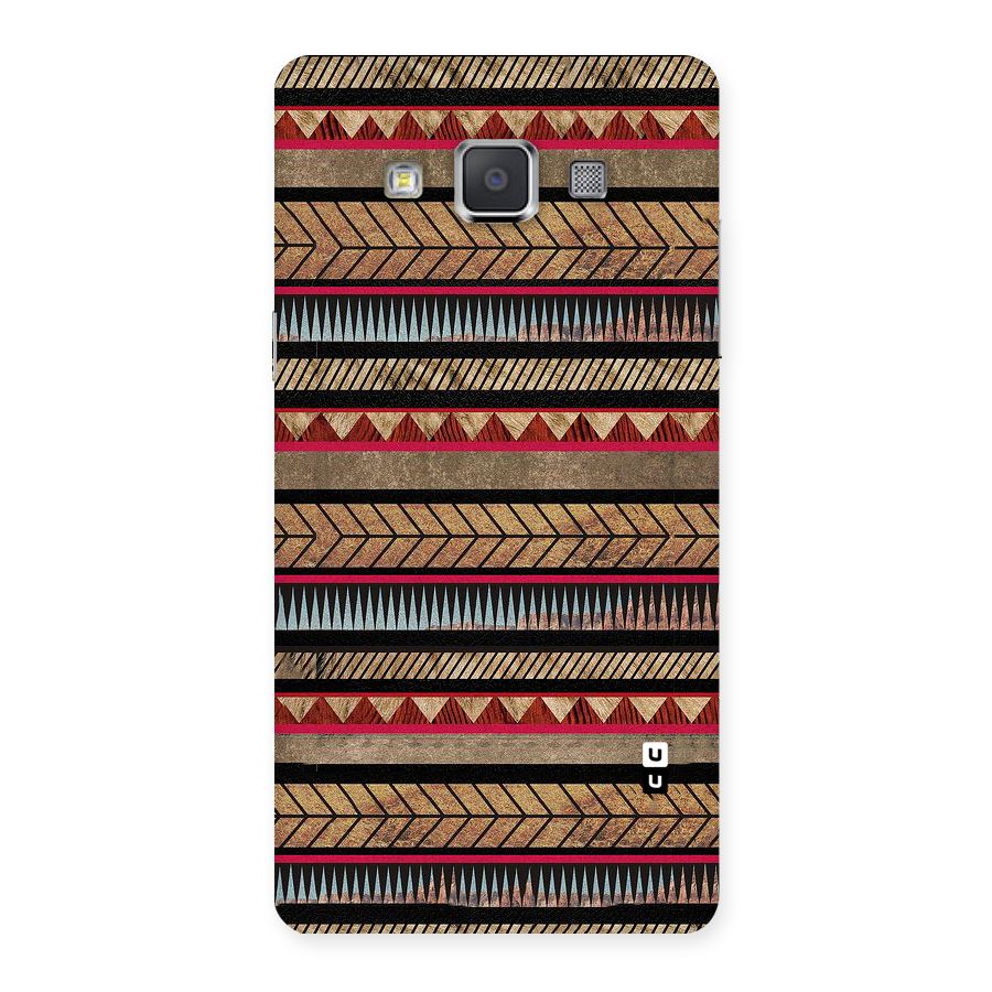 Red Indie Pattern Back Case for Galaxy Grand Max