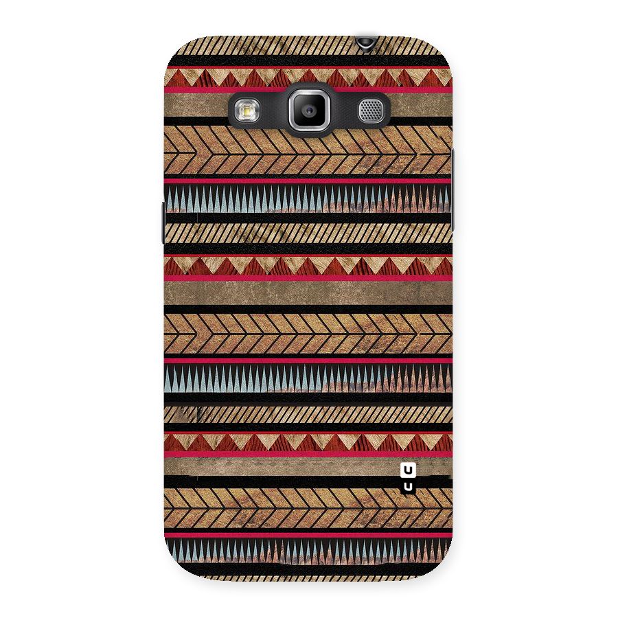 Red Indie Pattern Back Case for Galaxy Grand Quattro
