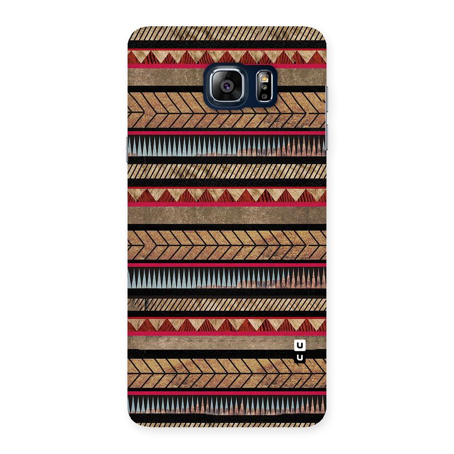 Red Indie Pattern Back Case for Galaxy Note 5