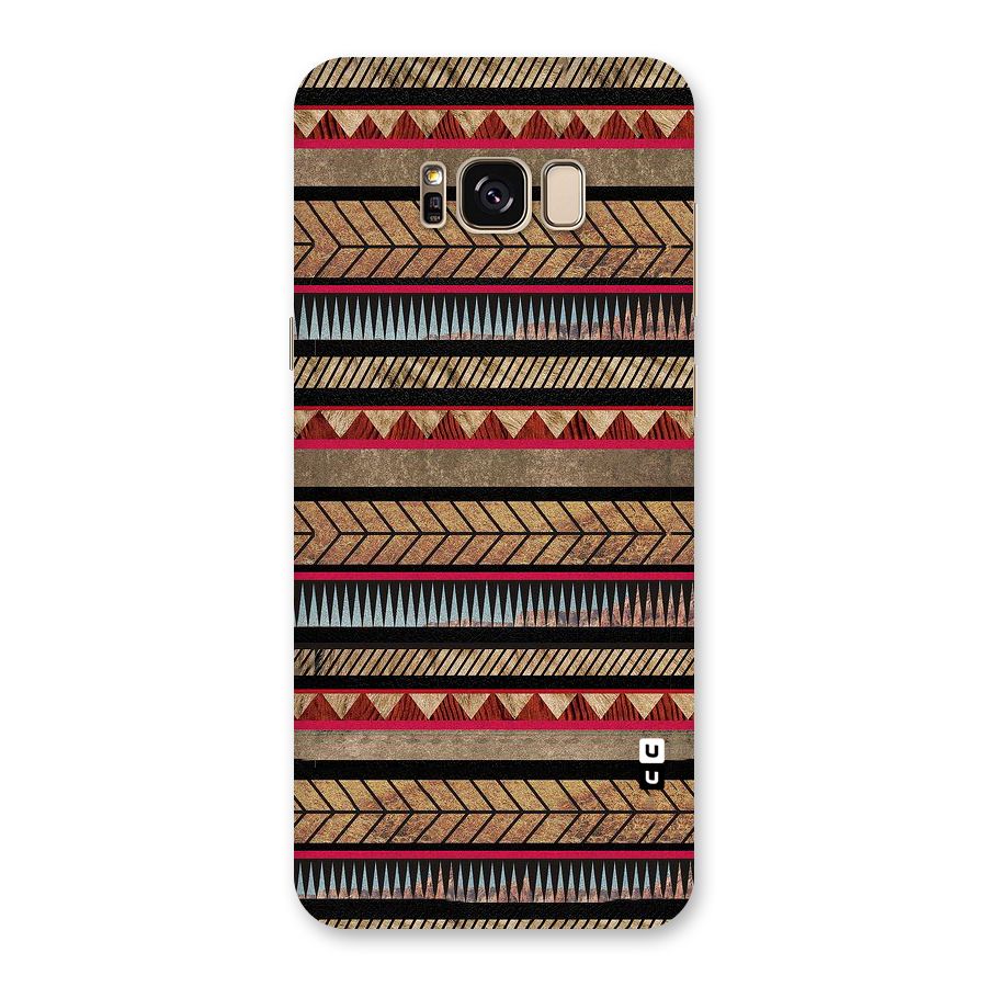 Red Indie Pattern Back Case for Galaxy S8 Plus