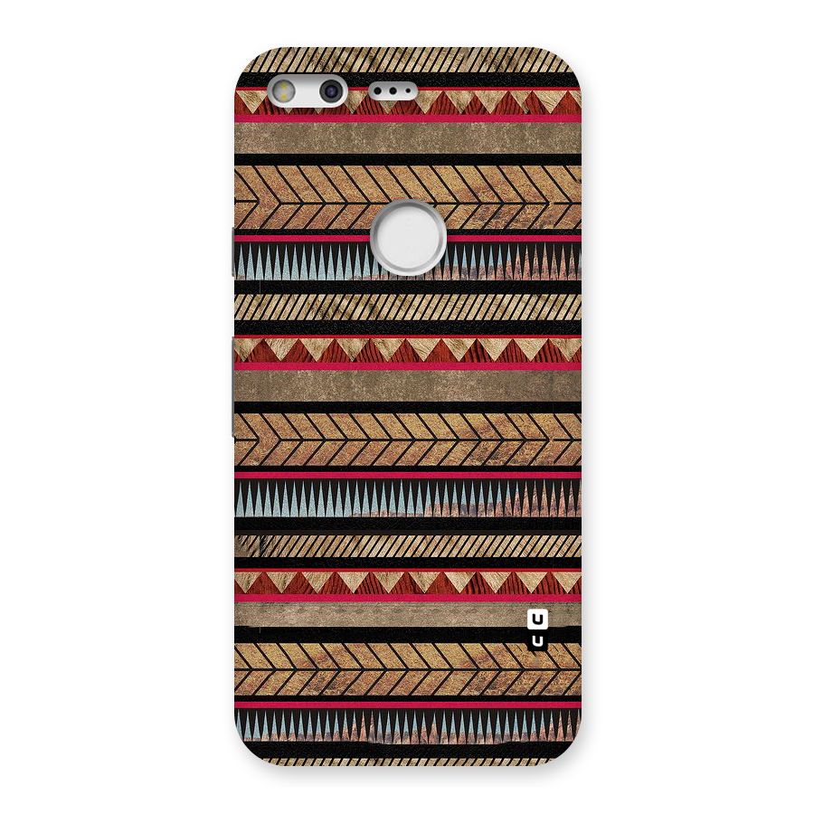 Red Indie Pattern Back Case for Google Pixel