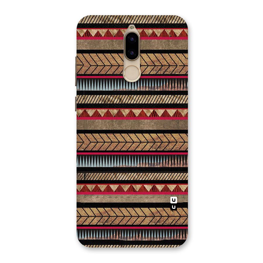 Red Indie Pattern Back Case for Honor 9i