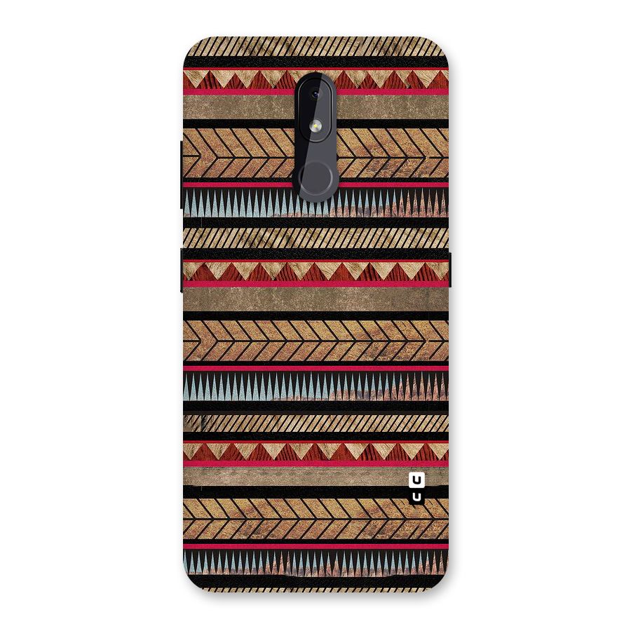 Red Indie Pattern Back Case for Nokia 3.2