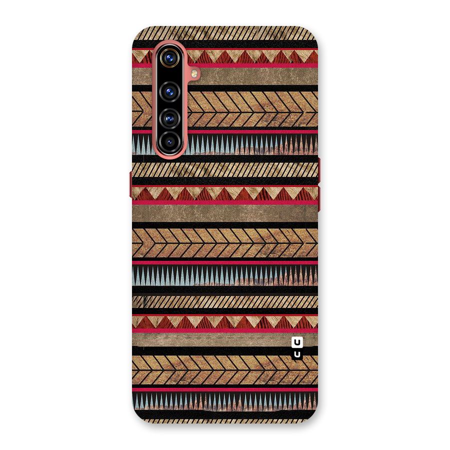 Red Indie Pattern Back Case for Realme X50 Pro