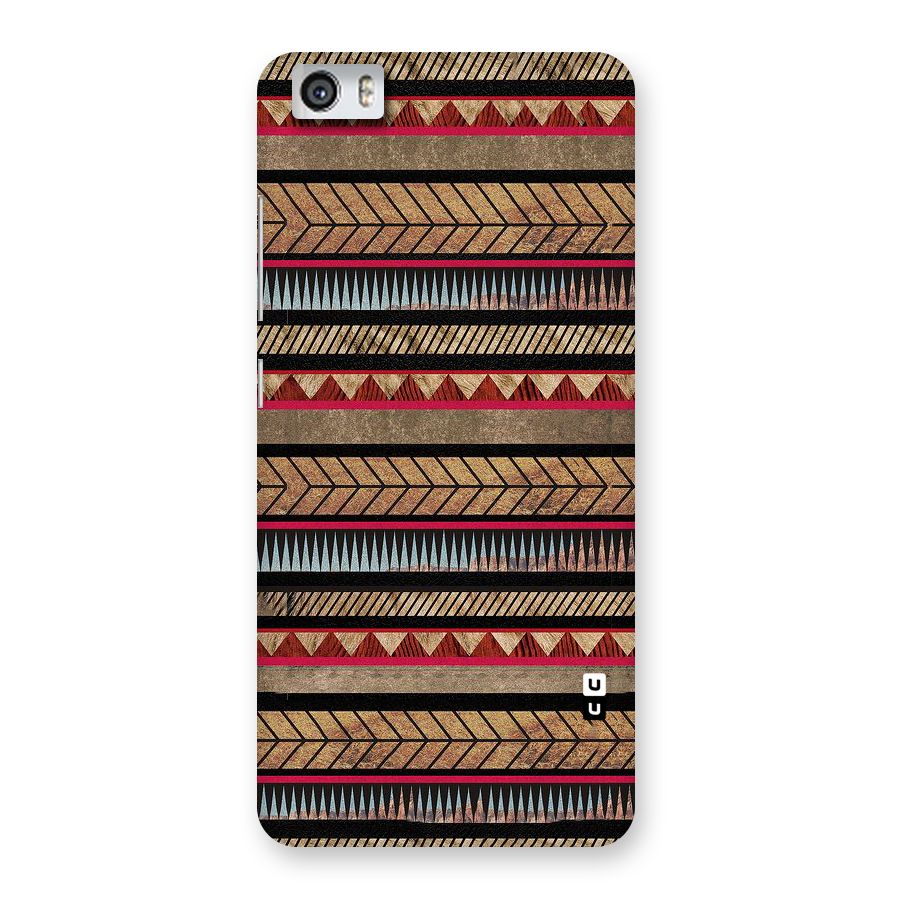 Red Indie Pattern Back Case for Xiaomi Redmi Mi5