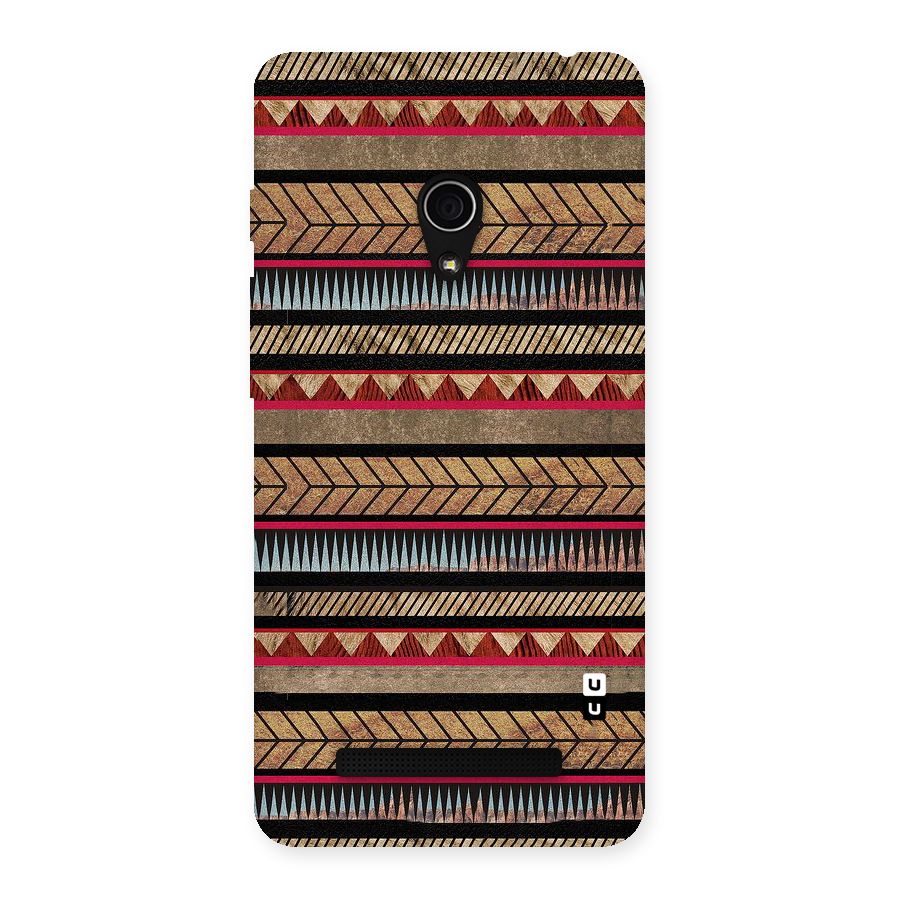 Red Indie Pattern Back Case for Zenfone 5