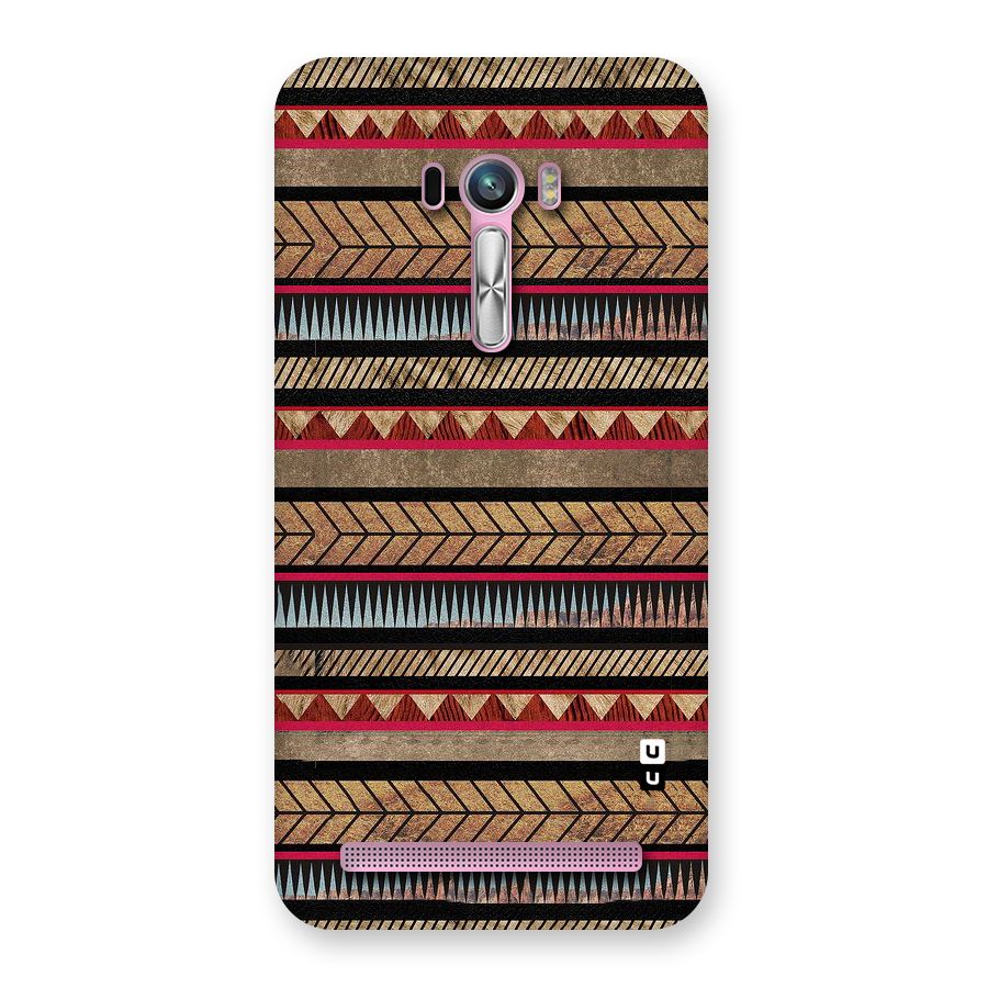 Red Indie Pattern Back Case for Zenfone Selfie