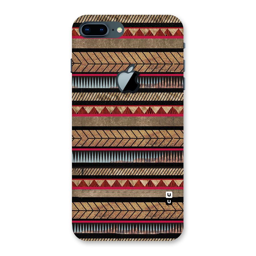 Red Indie Pattern Back Case for iPhone 7 Plus Apple Cut